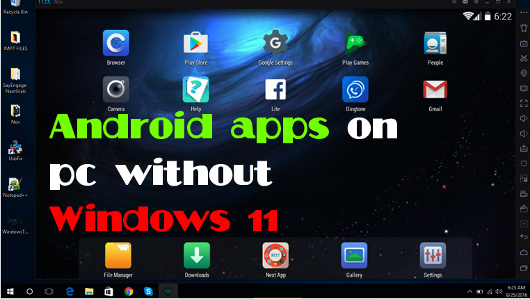 bluestacks android emulator for pc free download